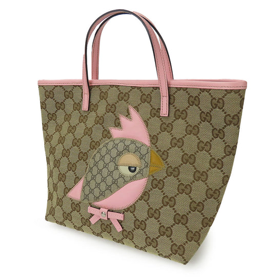 GUCCI Handbag 271101 GG canvas beige Papagallo