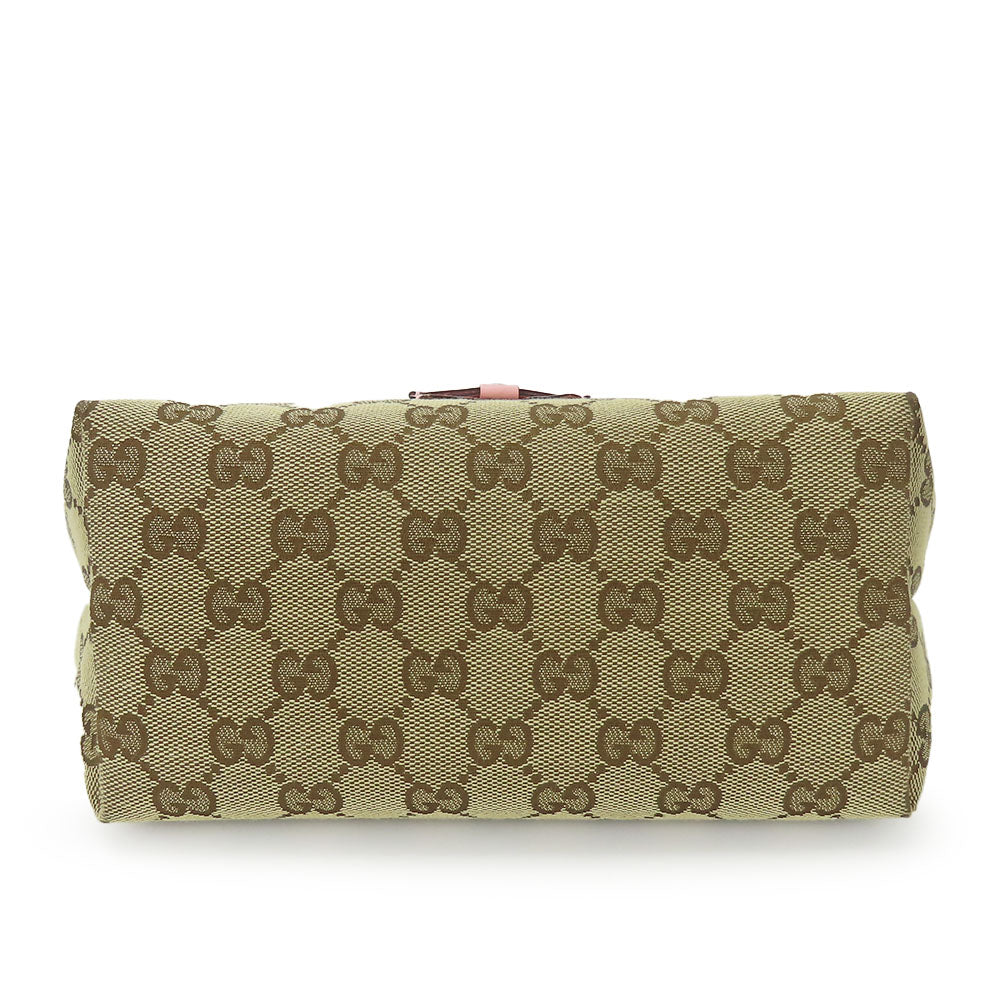 GUCCI Handbag 271101 GG canvas beige Papagallo