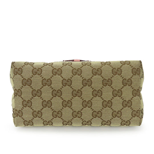 GUCCI Handbag 271101 GG canvas beige Papagallo