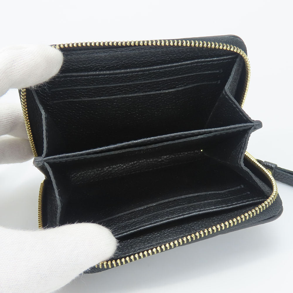 LOUIS VUITTON Coin case M60574 Monogram Ann Platt Noir Zippy Coin Perth