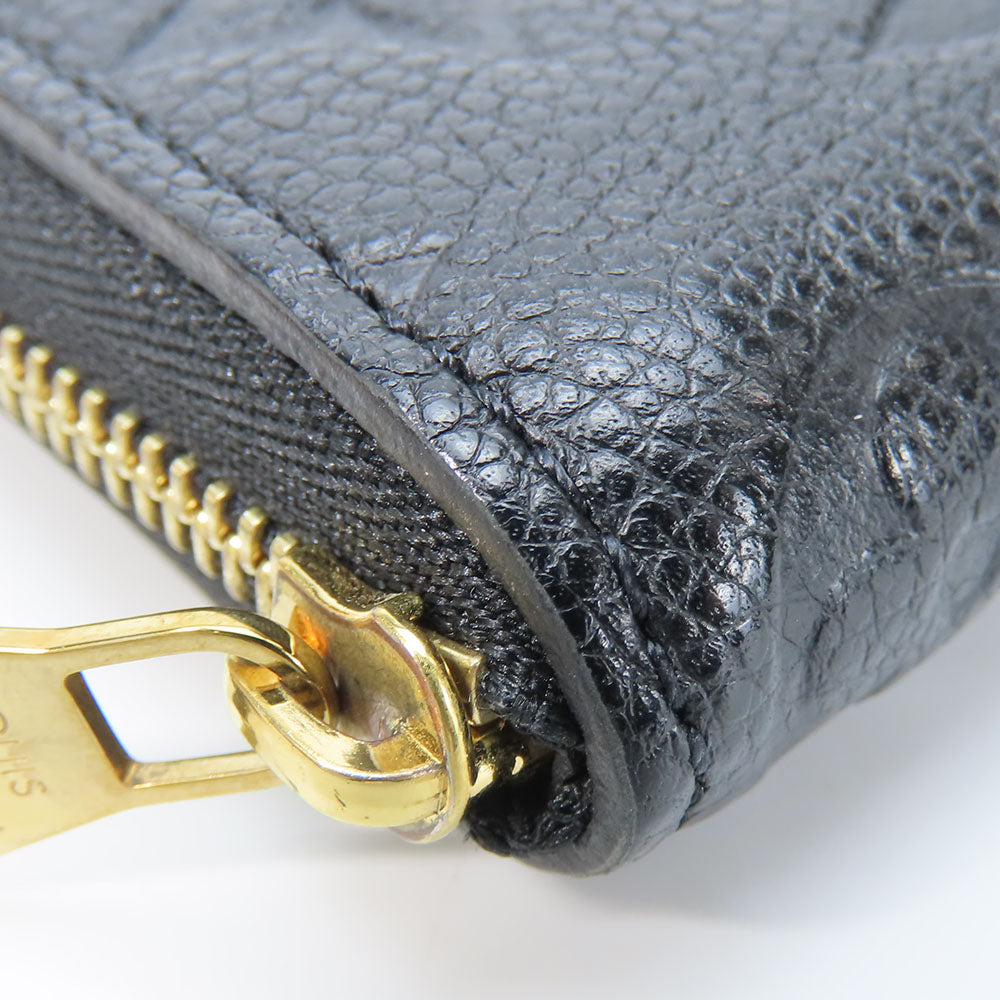 LOUIS VUITTON Coin case M60574 Monogram Ann Platt Noir Zippy Coin Perth