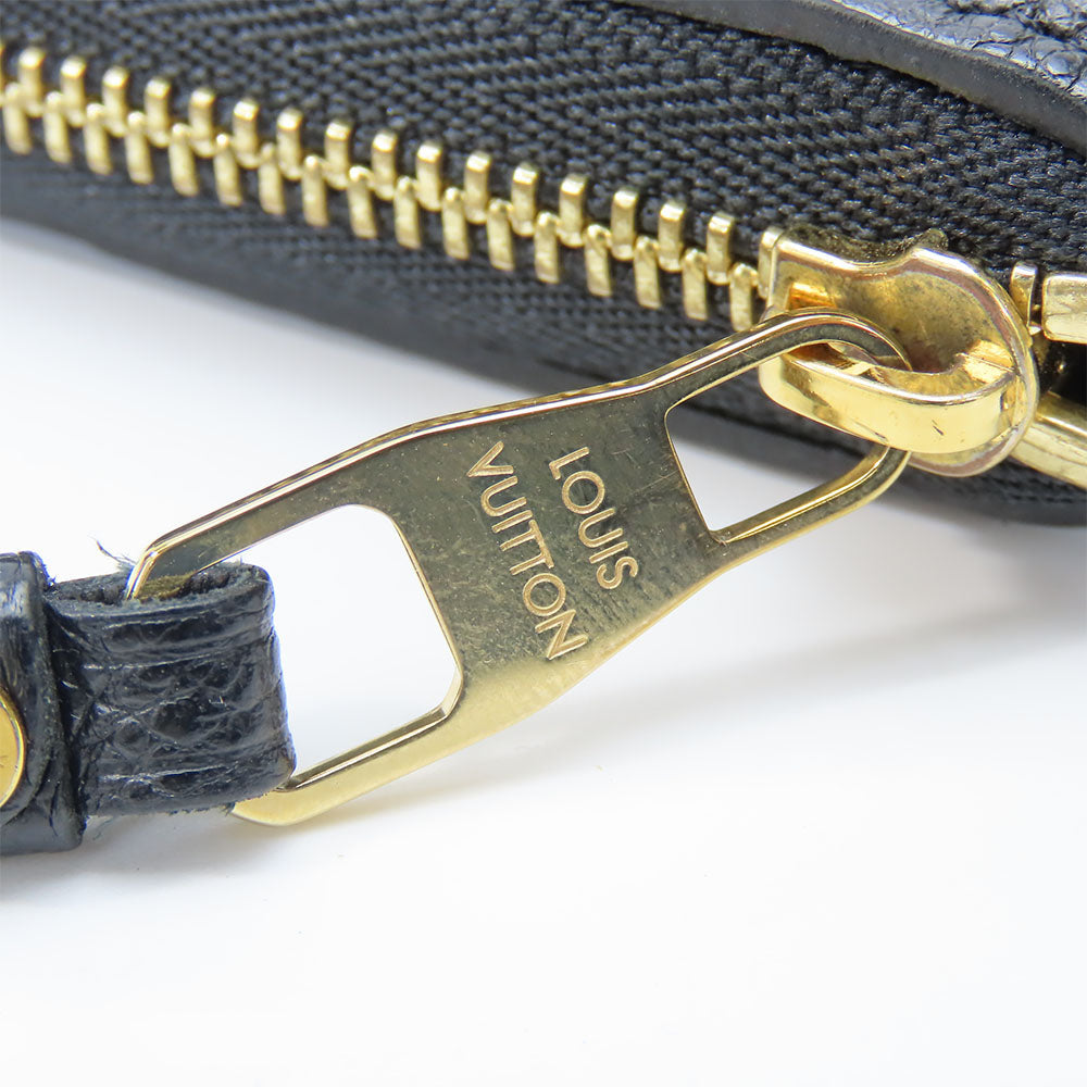 LOUIS VUITTON Coin case M60574 Monogram Ann Platt Noir Zippy Coin Perth