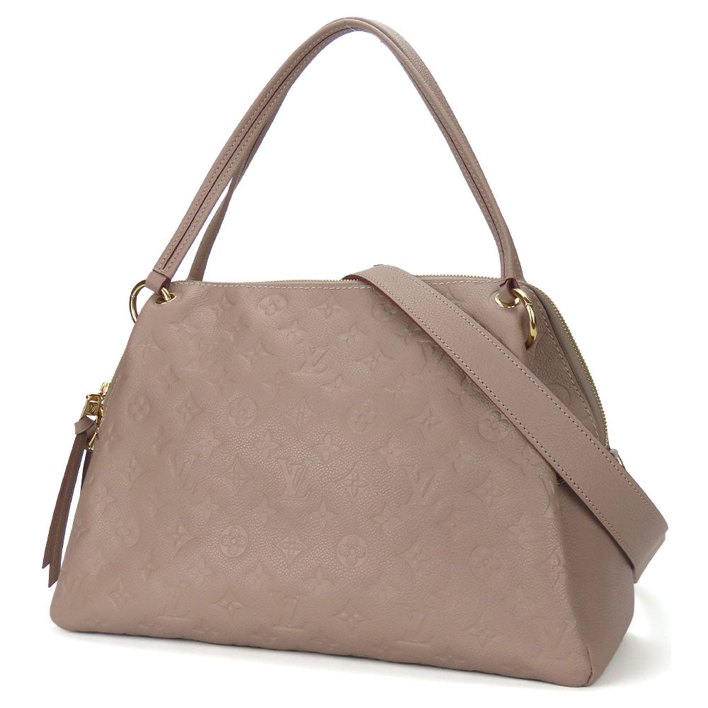 LOUIS VUITTON Handbag M43743 Monogram Ann Platt pink beige Ponty PM