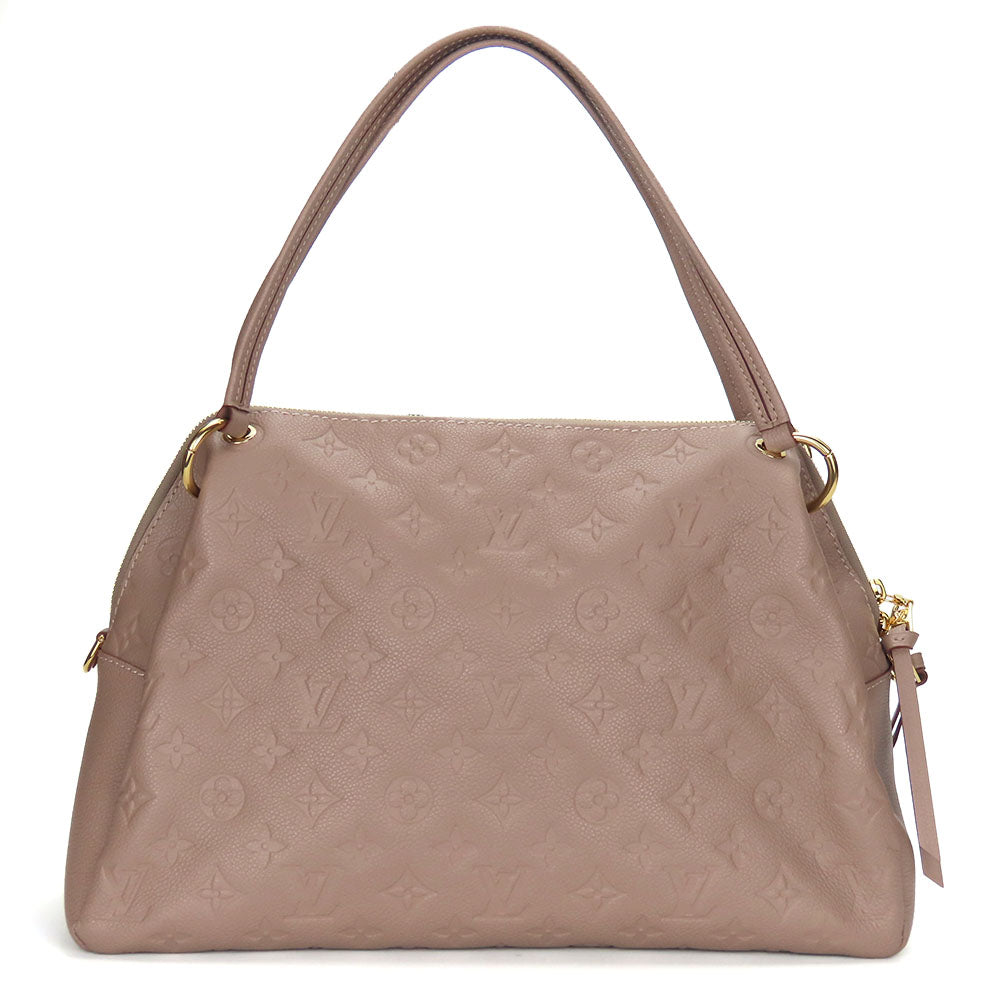LOUIS VUITTON Handbag M43743 Monogram Ann Platt pink beige Ponty PM
