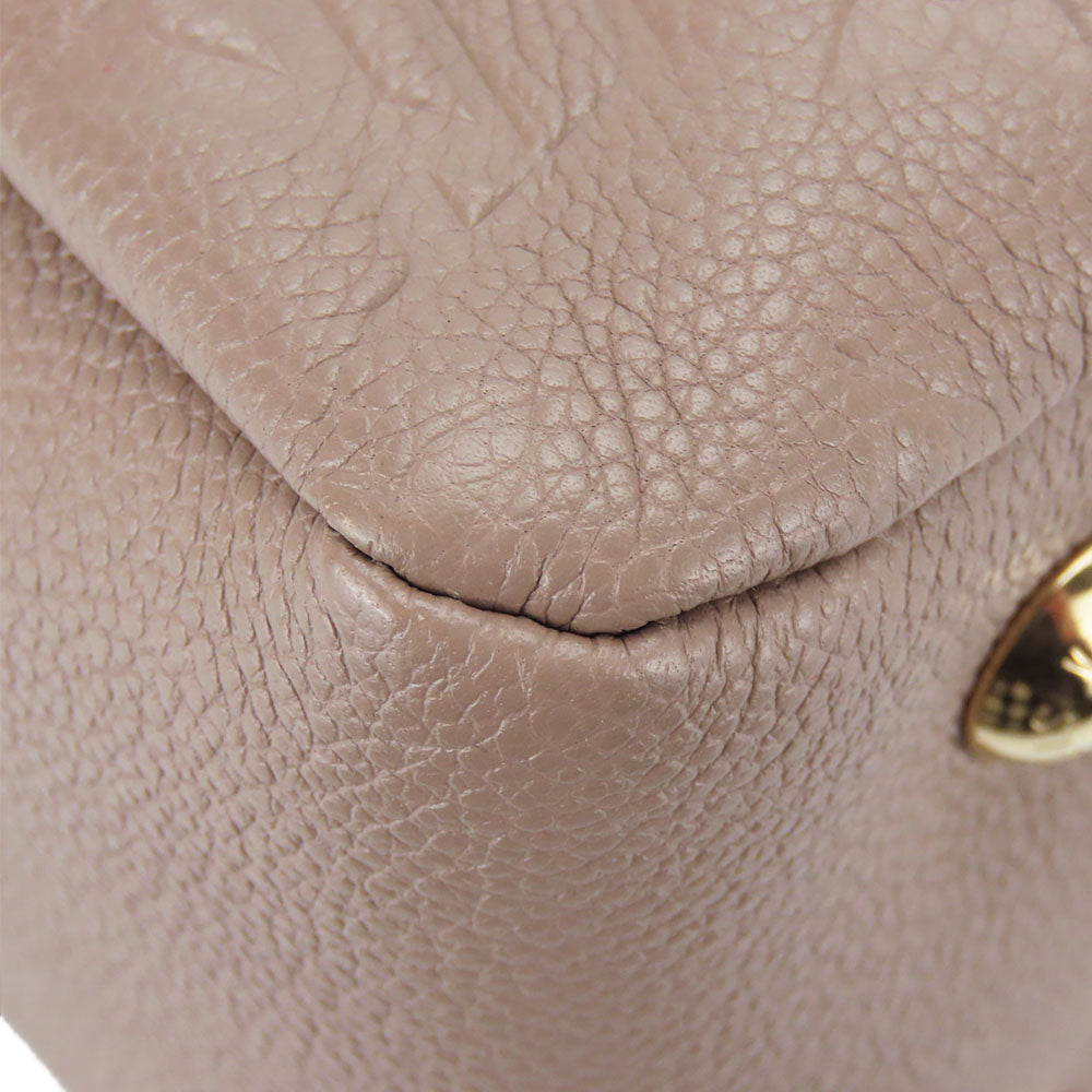 LOUIS VUITTON Handbag M43743 Monogram Ann Platt pink beige Ponty PM