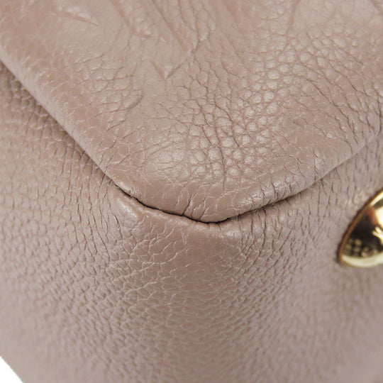 LOUIS VUITTON Handbag M43743 Monogram Ann Platt pink beige Ponty PM