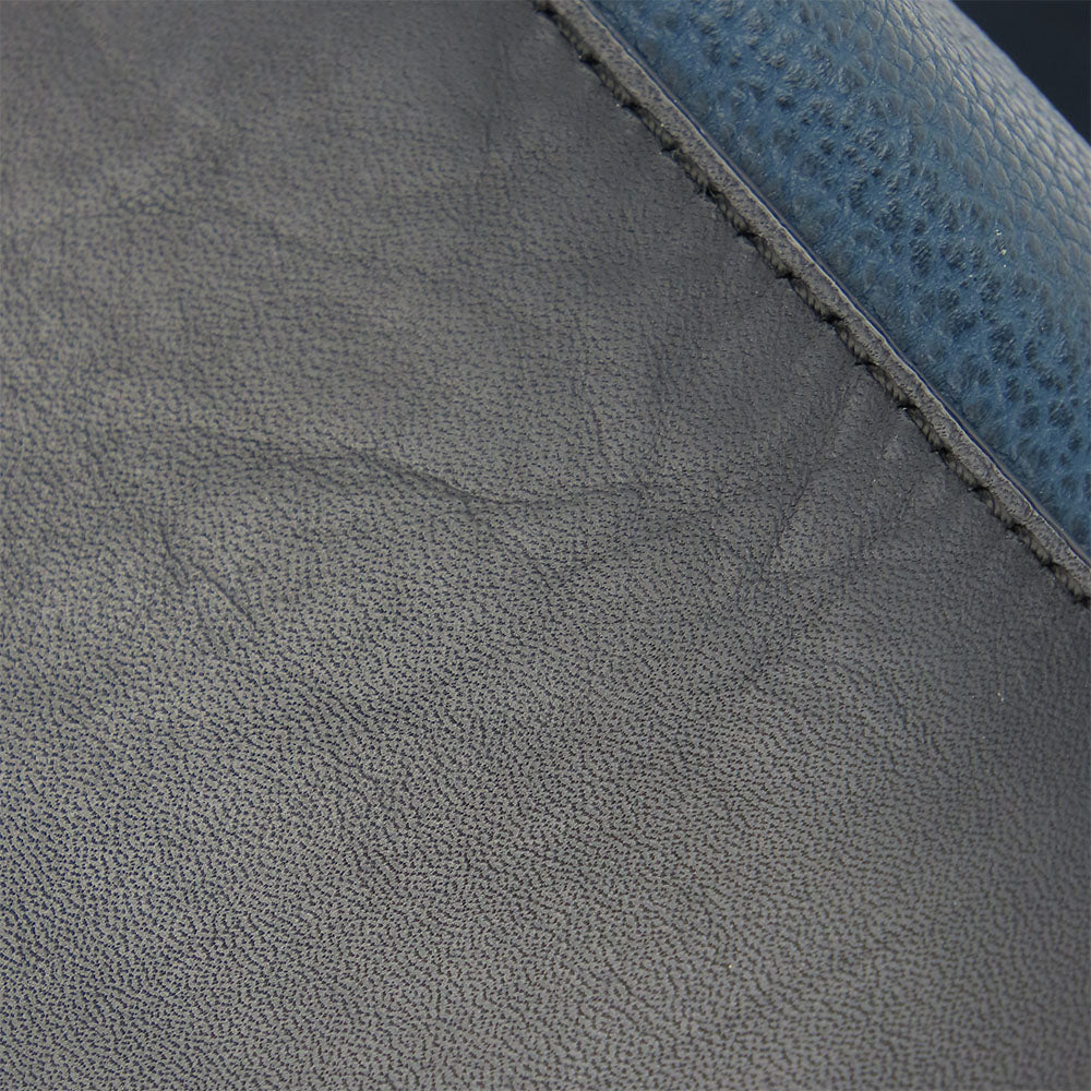 COACH Shoulder Bag F71431 leather Navy mens Used Authentic