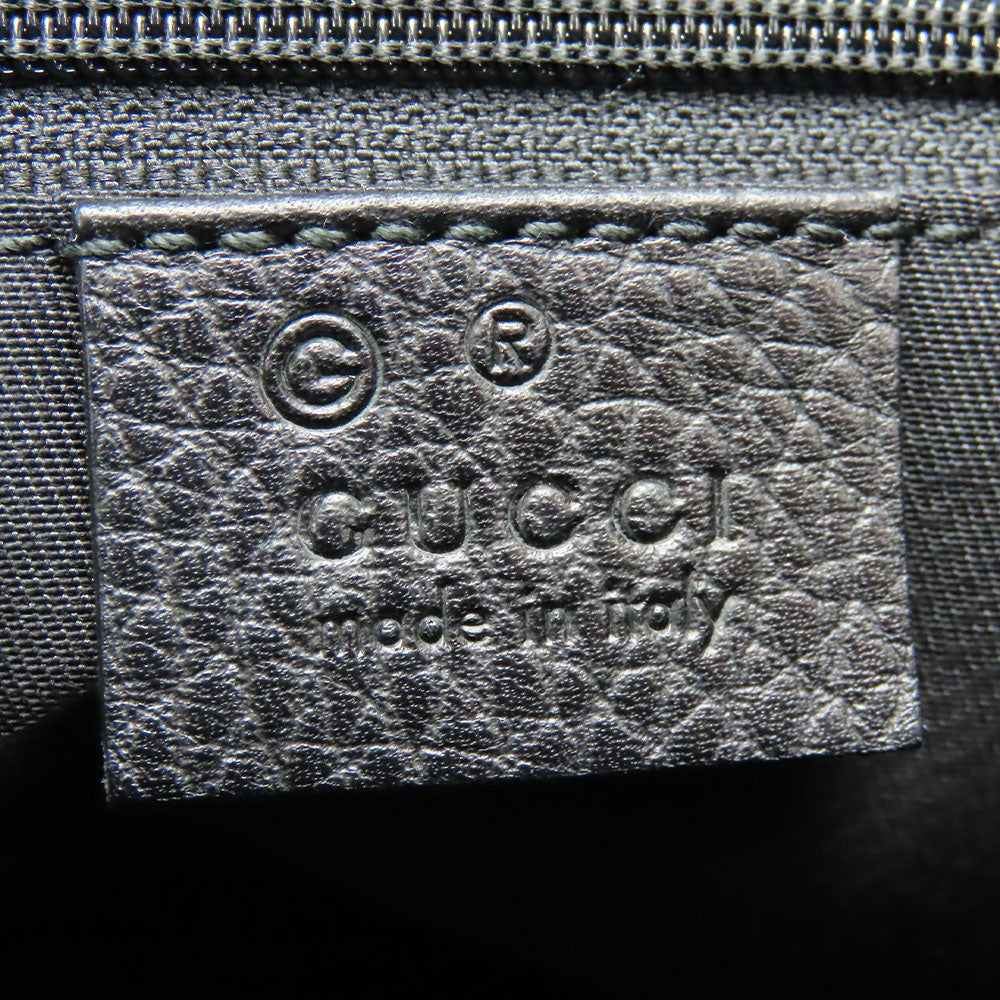 GUCCI Tote Bag 268640 GG canvas black Women Used Authentic