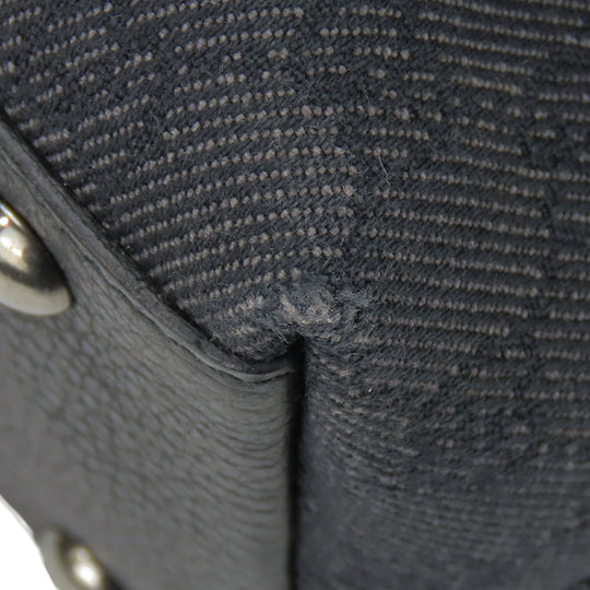 GUCCI Tote Bag 268640 GG canvas black Women Used Authentic