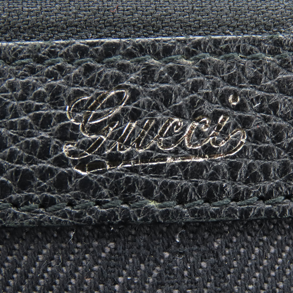 GUCCI Tote Bag 268640 GG canvas black Women Used Authentic