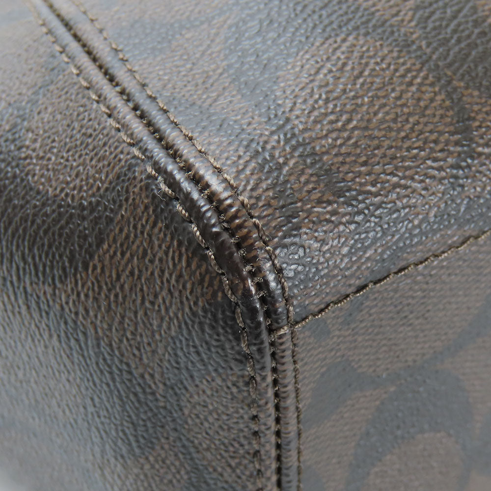 COACH Shoulder Bag F28989 leather Brown Signature Women Used Authentic