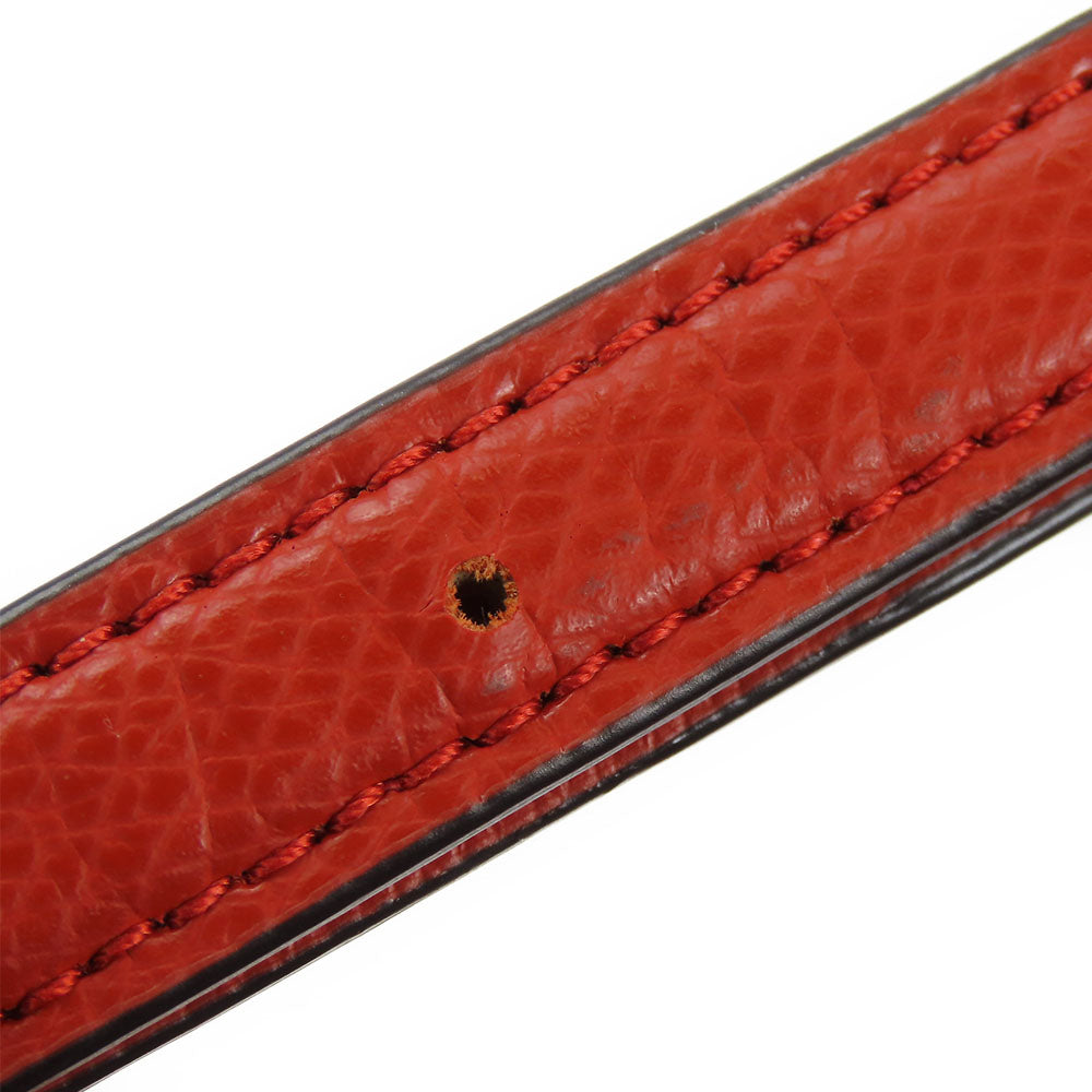 COACH Shoulder Bag F34938 Leather, PVC coated canvas Brown Signature Women Used Authentic