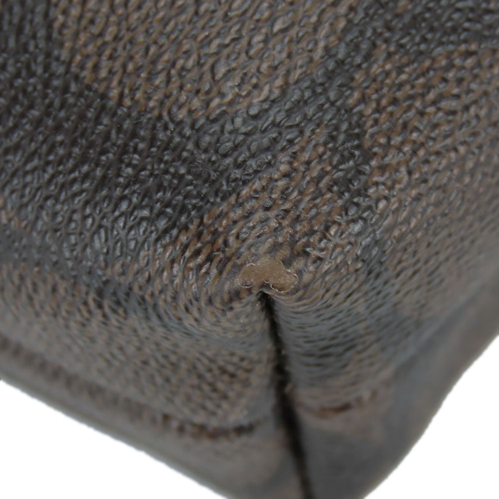 COACH Shoulder Bag F34938 Leather, PVC coated canvas Brown Signature Women Used Authentic