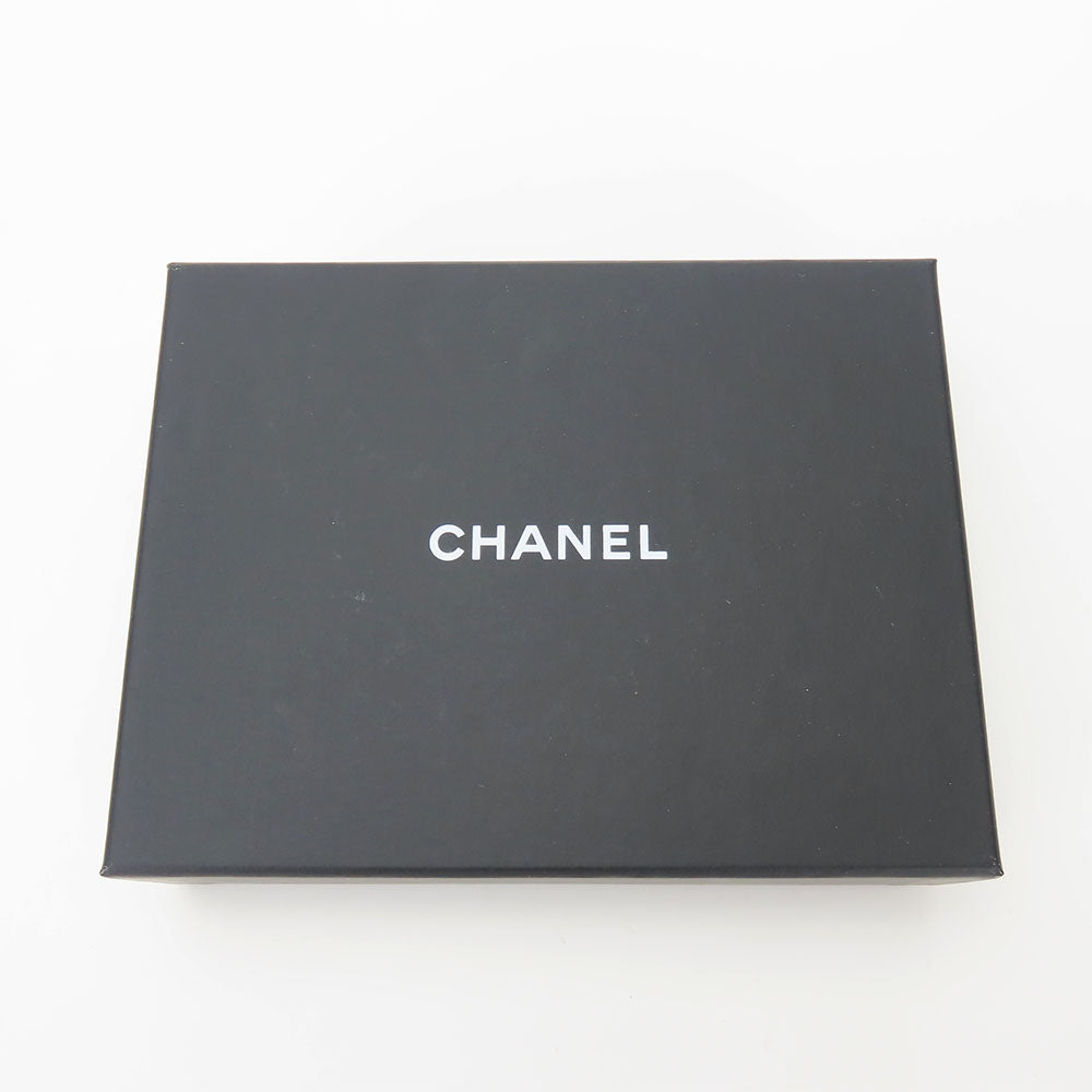 CHANEL Coin case AP2086 lambskin black Women Used Authentic