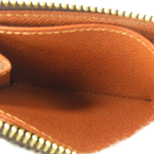 LOUIS VUITTON Card Case M83476 Monogram Brown Portefeuille Noah Compact Women Used Authentic