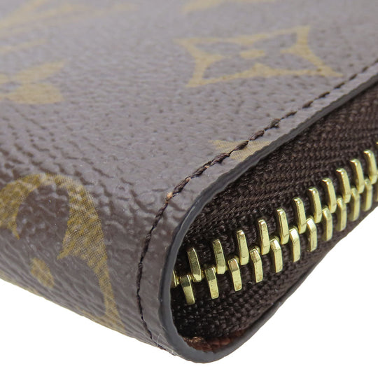 LOUIS VUITTON Card Case M83476 Monogram Brown Portefeuille Noah Compact Women Used Authentic