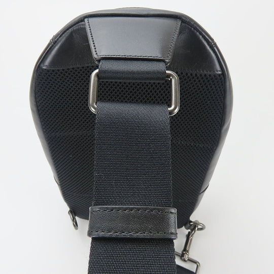 COACH Sling bag F39942 leather black Signature