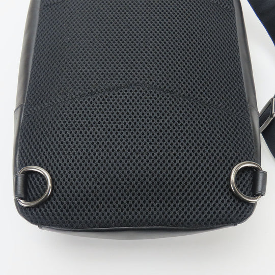 COACH Sling bag F39942 leather black Signature