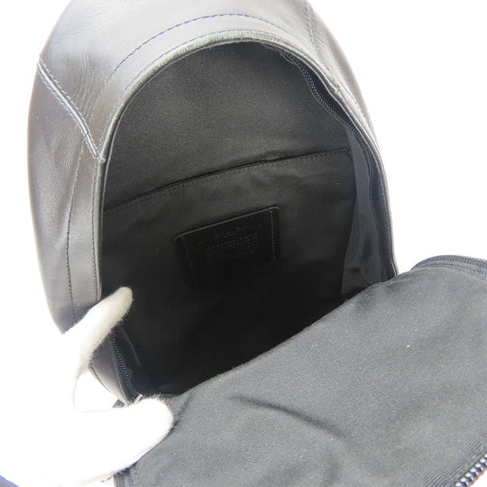 COACH Sling bag F39942 leather black Signature