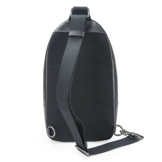 COACH Sling bag F39942 leather black Signature