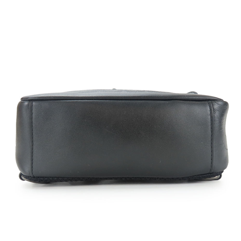 COACH Sling bag F39942 leather black Signature