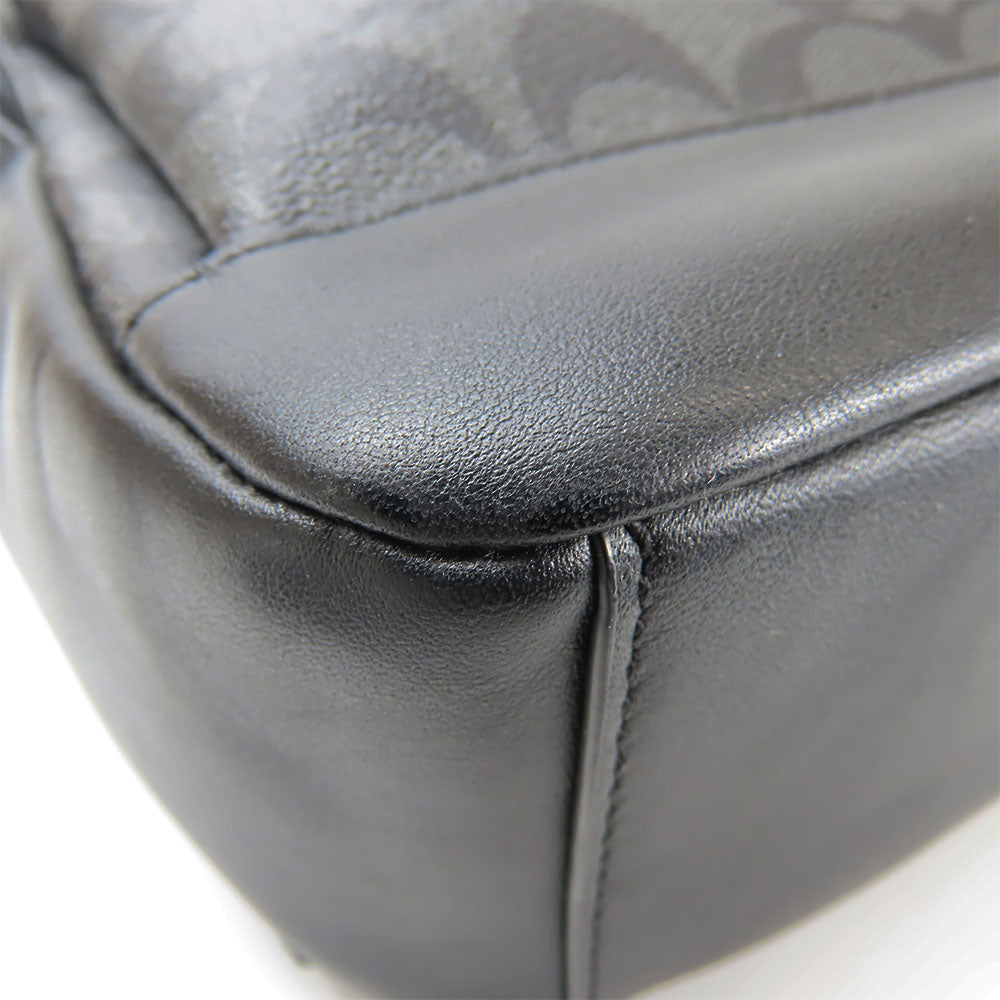 COACH Sling bag F39942 leather black Signature