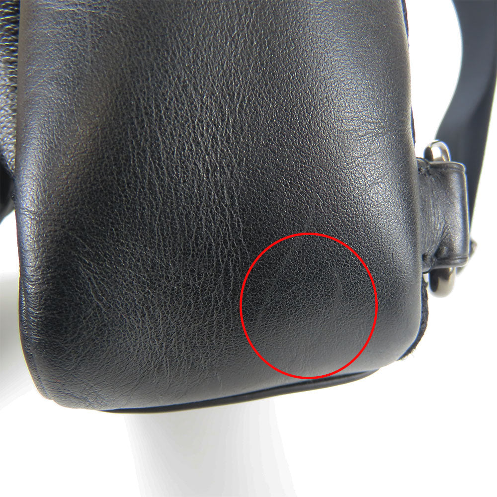 COACH Sling bag F39942 leather black Signature