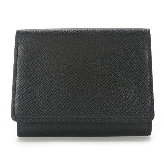 LOUIS VUITTON Card Case M30922 Taiga Aldoise Anne Vert Cult De Visit