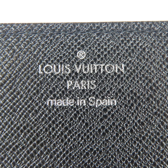 LOUIS VUITTON Card Case M30922 Taiga Aldoise Anne Vert Cult De Visit