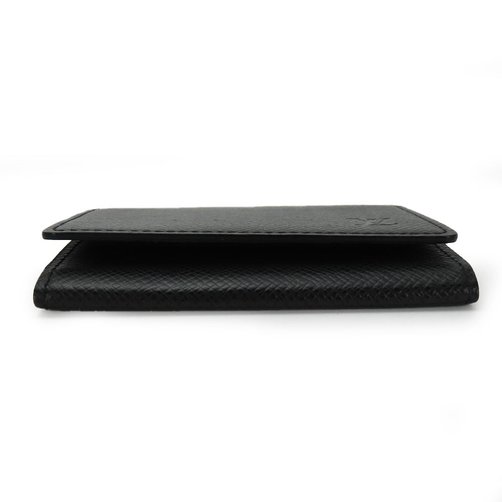 LOUIS VUITTON Card Case M30922 Taiga Aldoise Anne Vert Cult De Visit