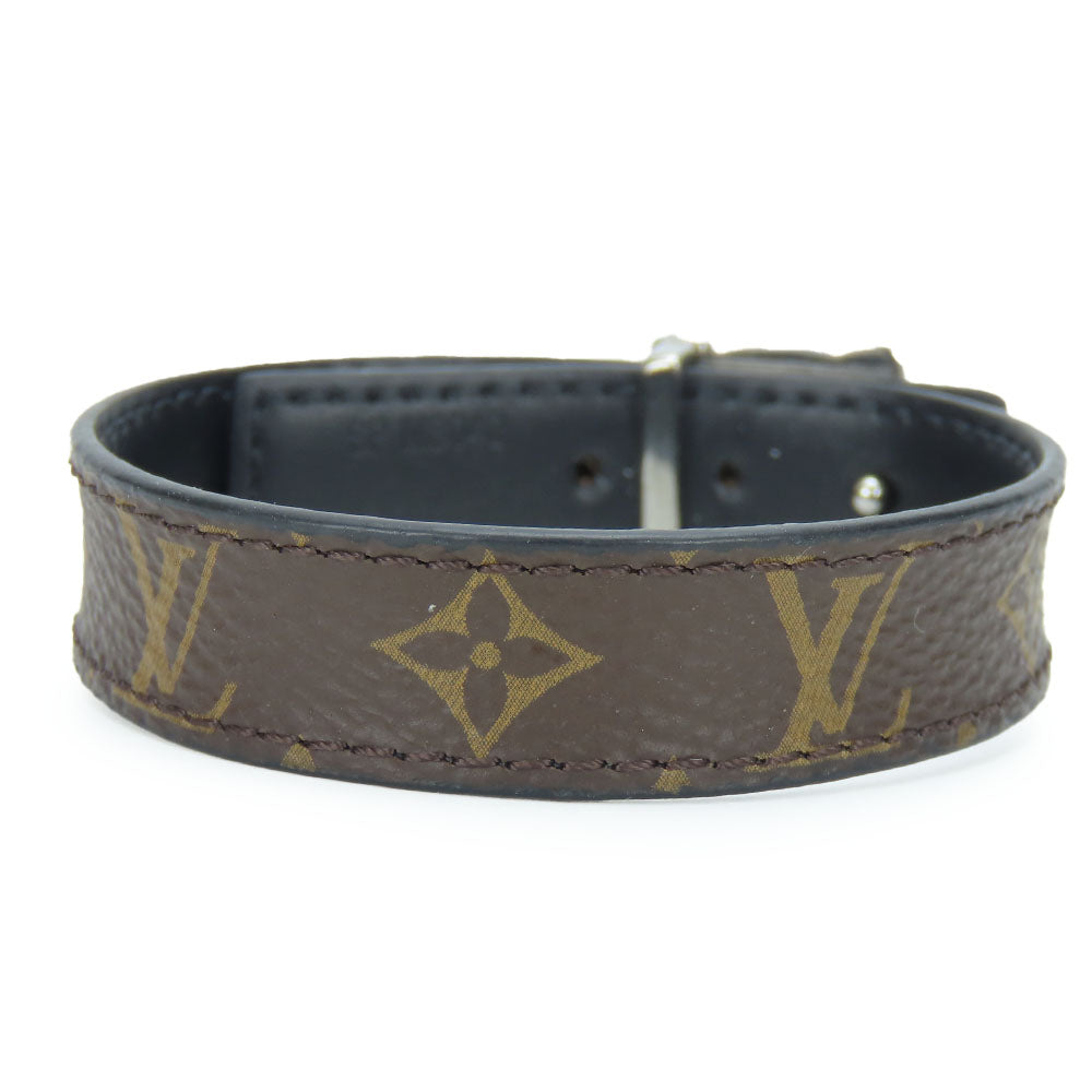 LOUIS VUITTON bracelet M8042 Monogram Brown NIGO LV Tiger Bracelet mens Used Authentic