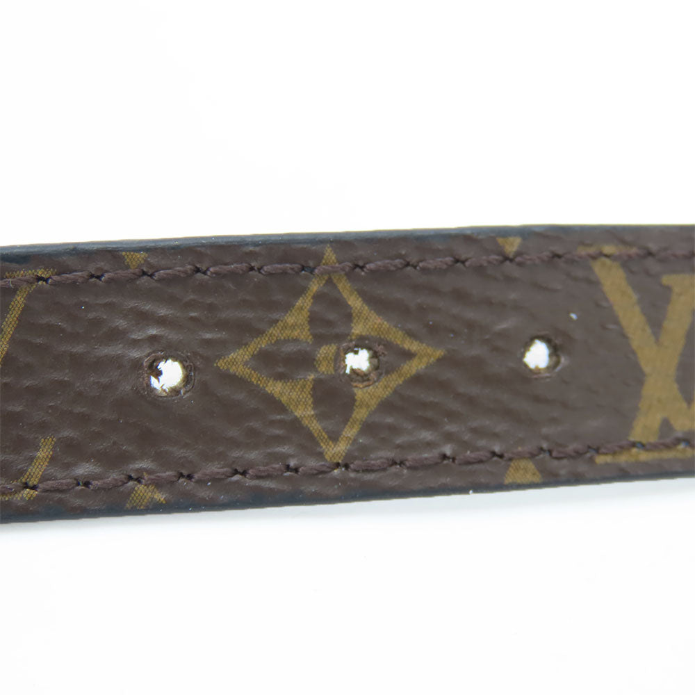 LOUIS VUITTON bracelet M8042 Monogram Brown NIGO LV Tiger Bracelet mens Used Authentic