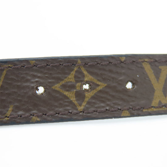 LOUIS VUITTON bracelet M8042 Monogram Brown NIGO LV Tiger Bracelet mens Used Authentic