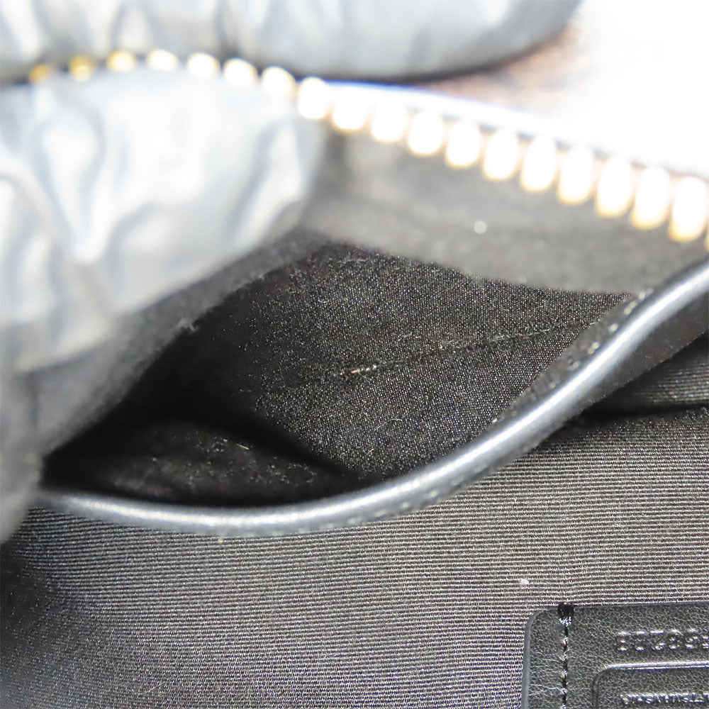 COACH Shoulder Bag F58288 Leather, PVC Dark brown Women Used Authentic