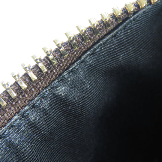 COACH Shoulder Bag F58288 Leather, PVC Dark brown Women Used Authentic