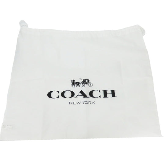 COACH Shoulder Bag F58288 Leather, PVC Dark brown Women Used Authentic