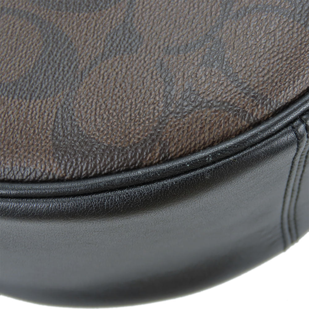 COACH Shoulder Bag F58288 Leather, PVC Dark brown Women Used Authentic