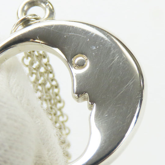 TIFFANY&Co. Necklace Silver925 Silver Man in the Moon