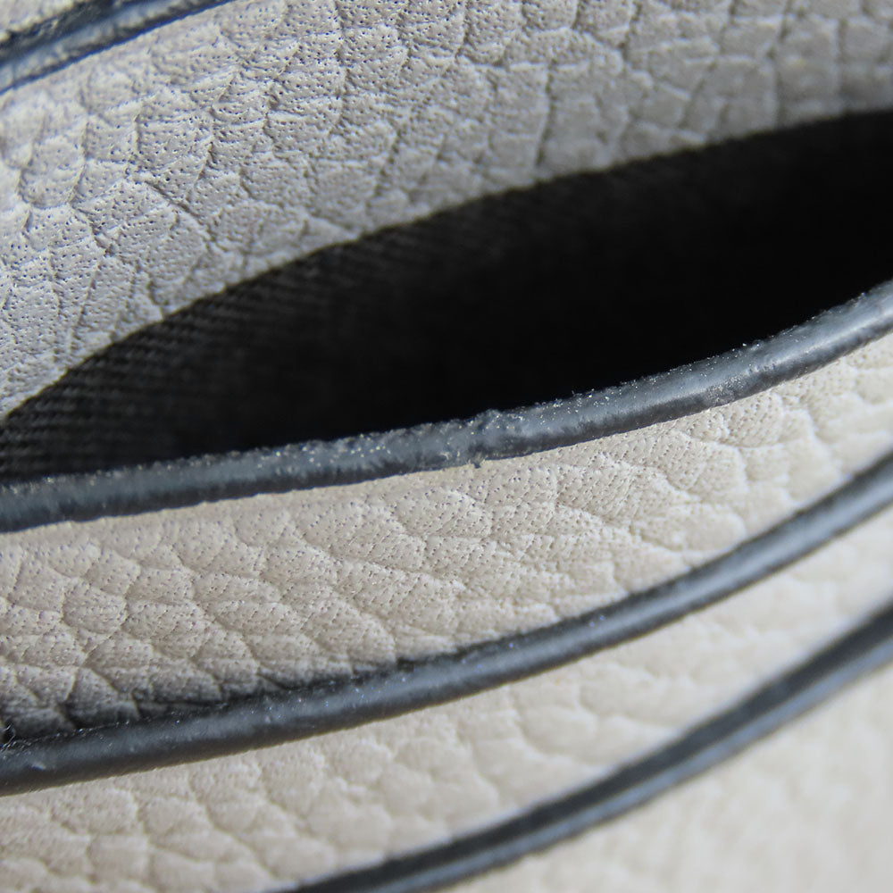 LOEWE Coin case leather gray
