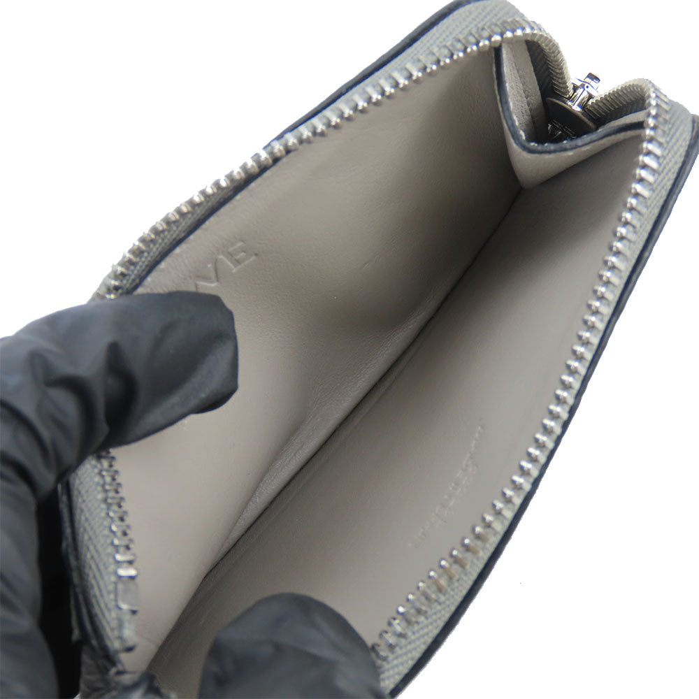 LOEWE Coin case leather gray