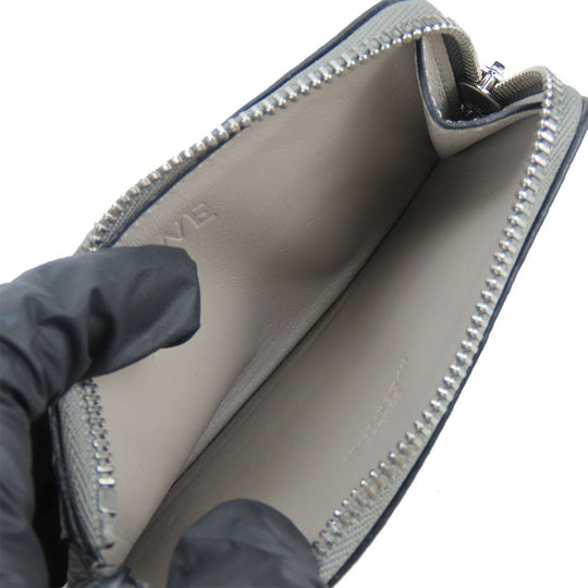LOEWE Coin case leather gray