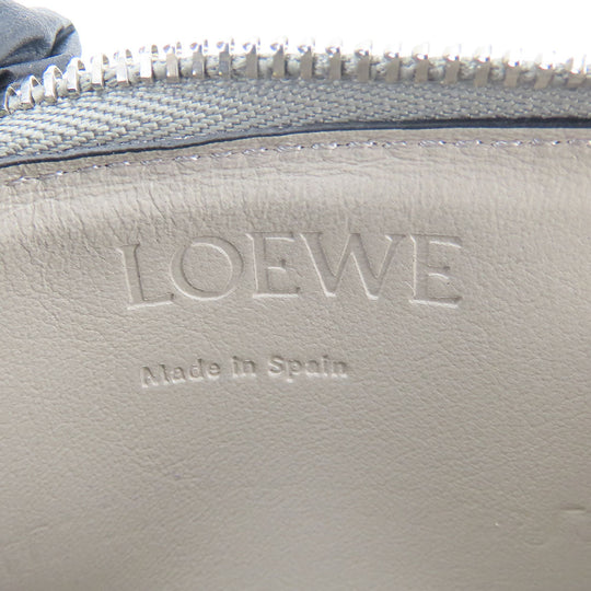 LOEWE Coin case leather gray