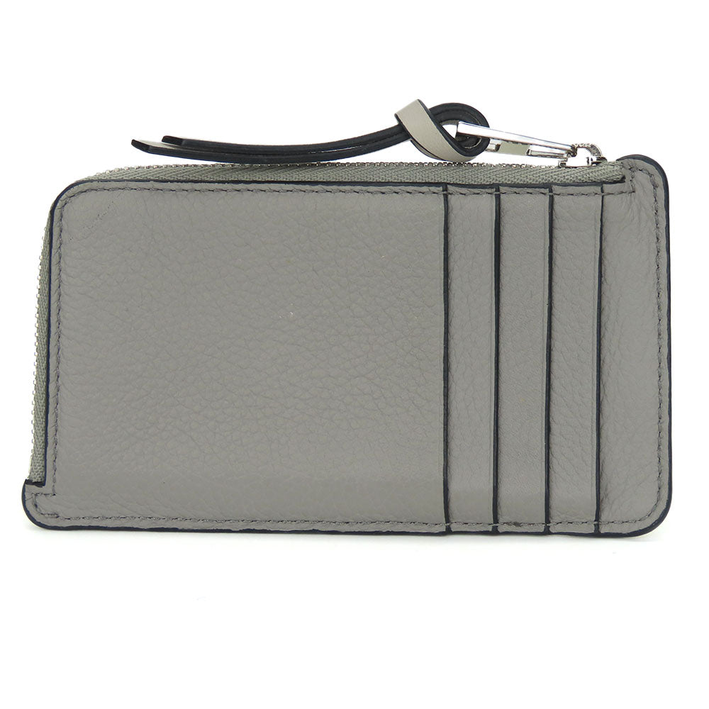 LOEWE Coin case leather gray