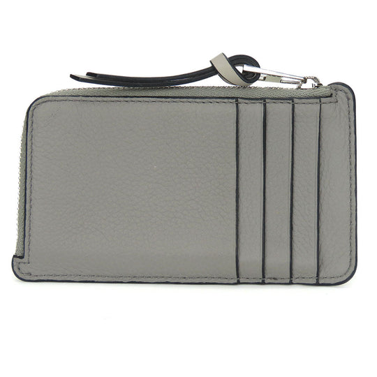 LOEWE Coin case leather gray