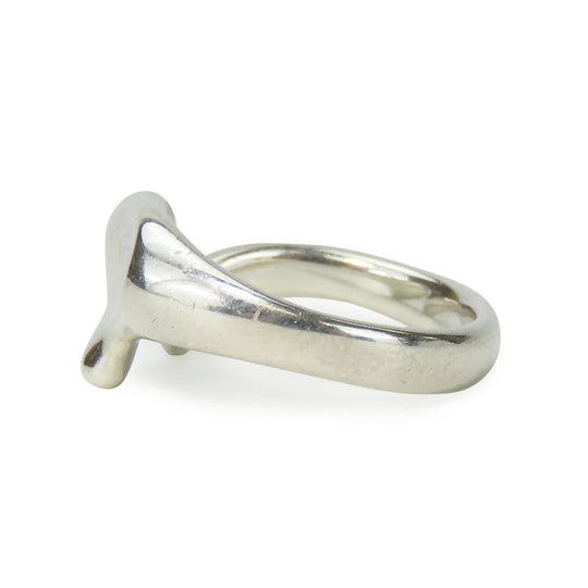 TIFFANY&Co. Ring Silver925 Silver Full heart