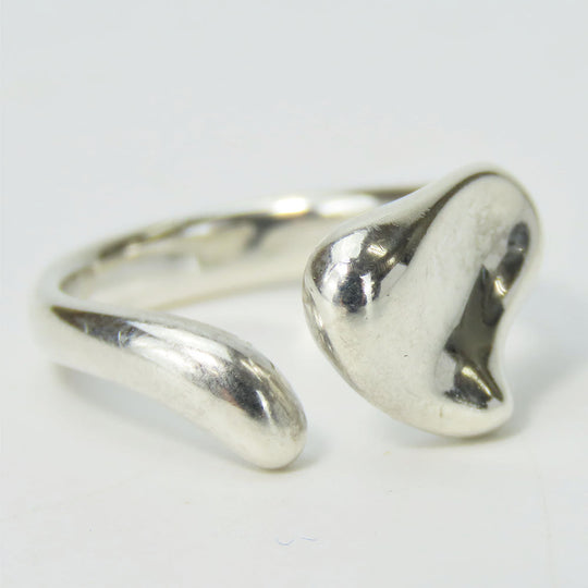 TIFFANY&Co. Ring Silver925 Silver Full heart