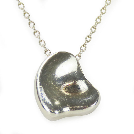 TIFFANY&Co. Necklace Silver925 Silver Full heart Women Used Authentic