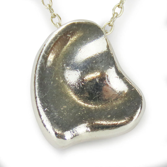 TIFFANY&Co. Necklace Silver925 Silver Full heart Women Used Authentic