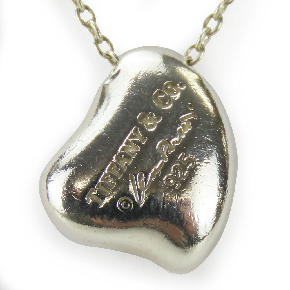 TIFFANY&Co. Necklace Silver925 Silver Full heart Women Used Authentic
