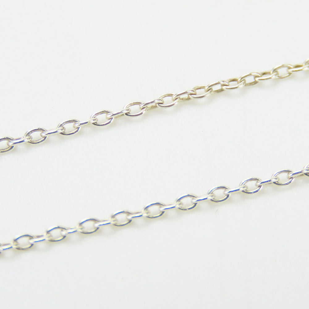 TIFFANY&Co. Necklace Silver925 Silver Full heart Women Used Authentic